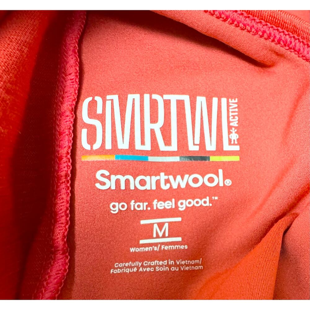 Smartwool Active Tank Dress Merino Wool SW016944 Pink Size M Peekaboo Back. - Picture 7 of 9